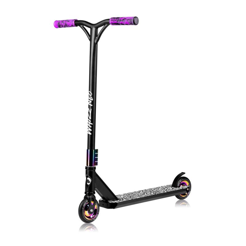 Lionelo WHIZZ NEO BLACK CARBON MULTICOCLOR - Самокат трюковий