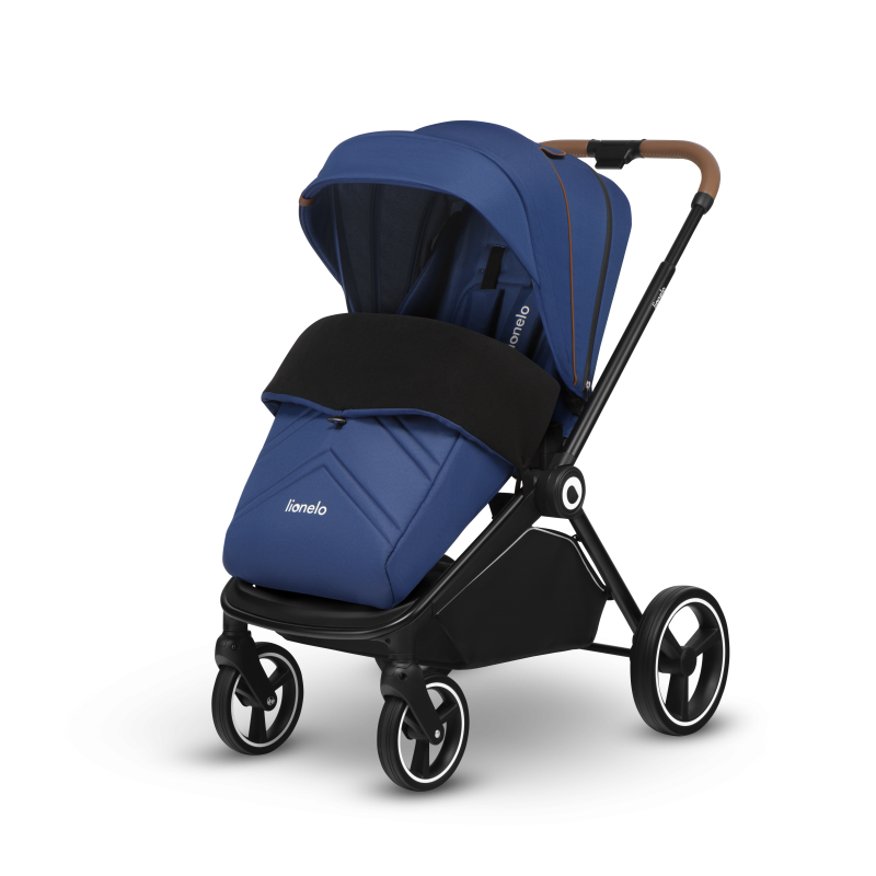Lionelo Mika 3 в 1 Blue Navy - Багатофункціональна коляска з сидінням
