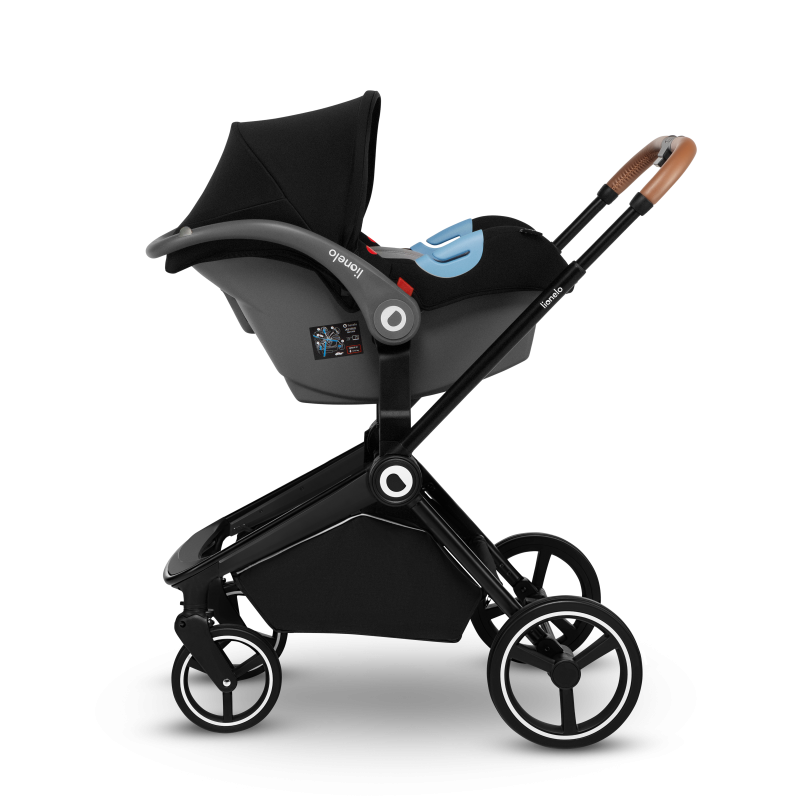 Lionelo Mika 3 в 1 Blue Navy - Багатофункціональна коляска з сидінням