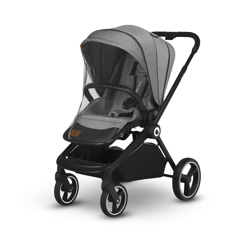Lionelo Mika 3 в 1 Grey Stone - Багатофункціональна коляска з сидінням