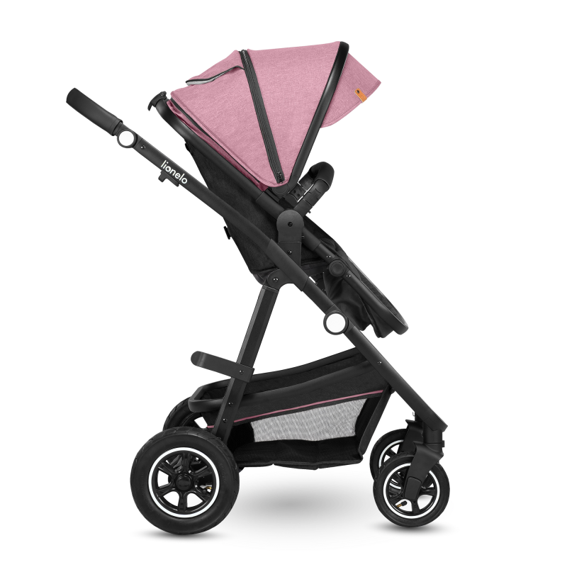 Lionelo Amber 3 в 1 Pink Rose - Багатофункціональна коляска з сидінням
