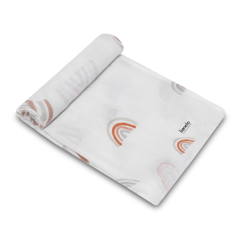 Lionelo Bamboo Set Rainbow - Набір дитячих пелюшок