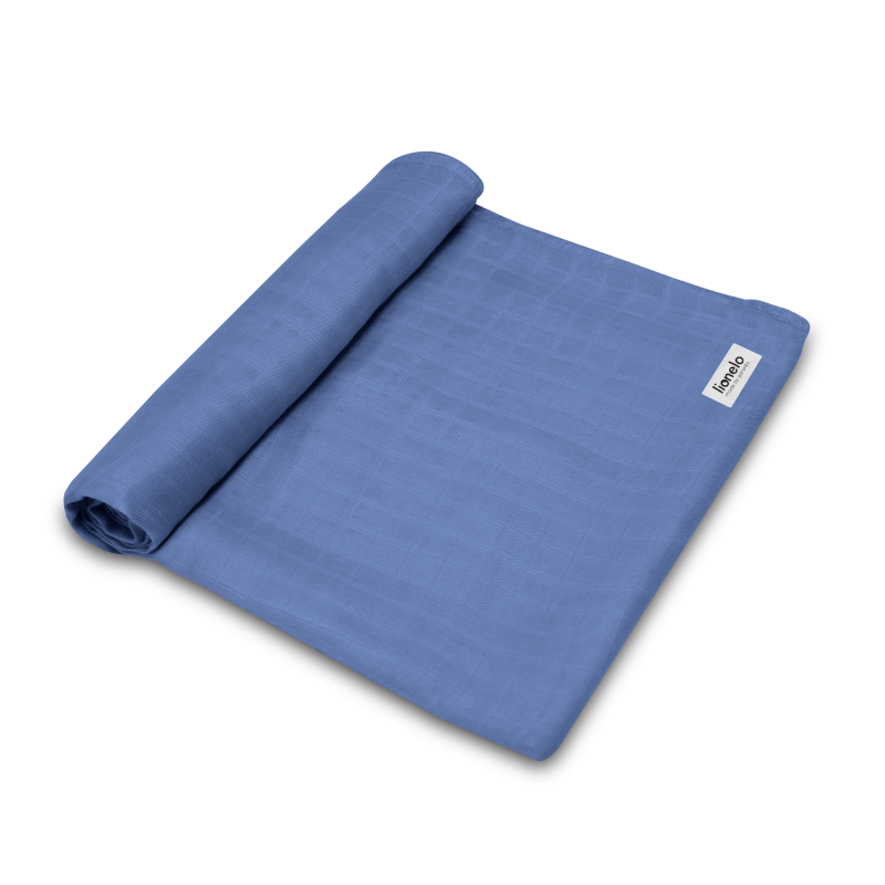 Lionelo Bamboo Swaddle Blue Denim - дитяча пелюшка