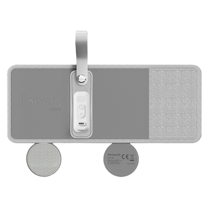 Lionelo Thermup Go Grey Silver - Підігрівник для пляшечок