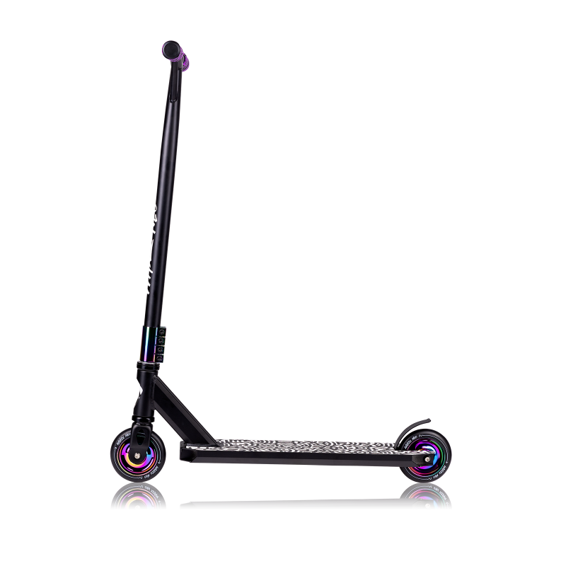 Lionelo WHIZZ NEO BLACK CARBON MULTICOCLOR - Самокат трюковий