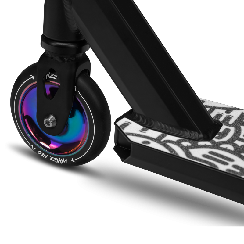 Lionelo WHIZZ NEO BLACK CARBON MULTICOCLOR - Самокат трюковий