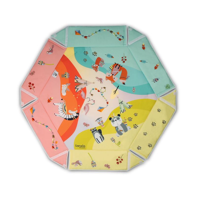 Lionelo Jenny Multicolor - Розвиваючий килимок