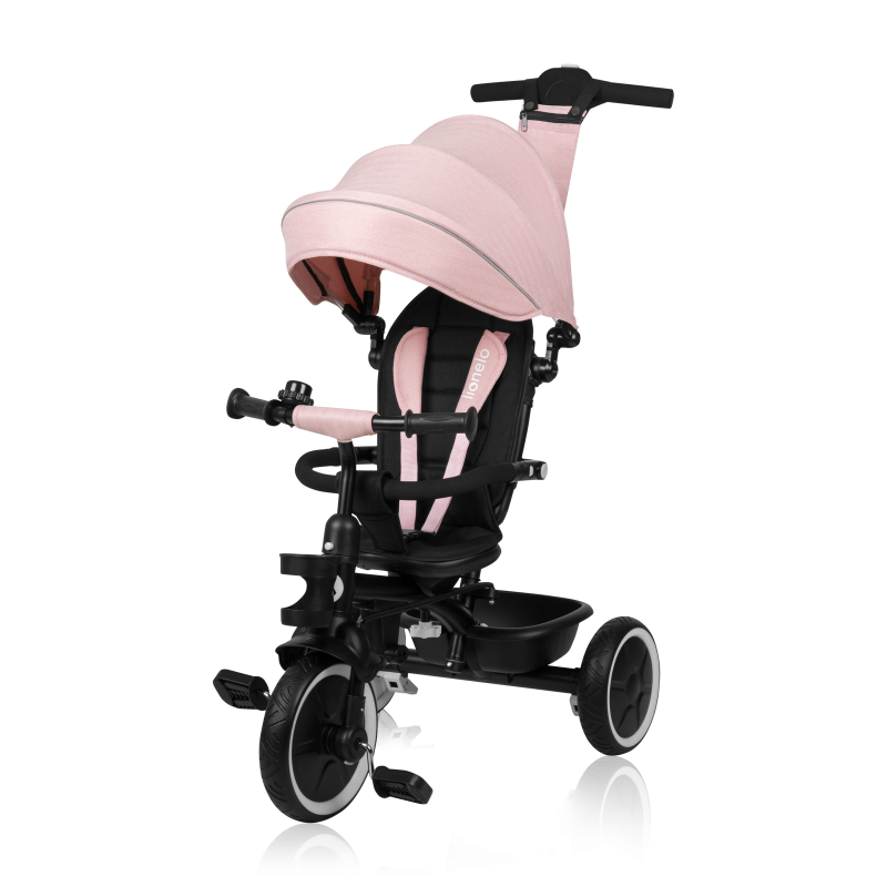 Lionelo Berry Pink Rose - триколісний велосипед