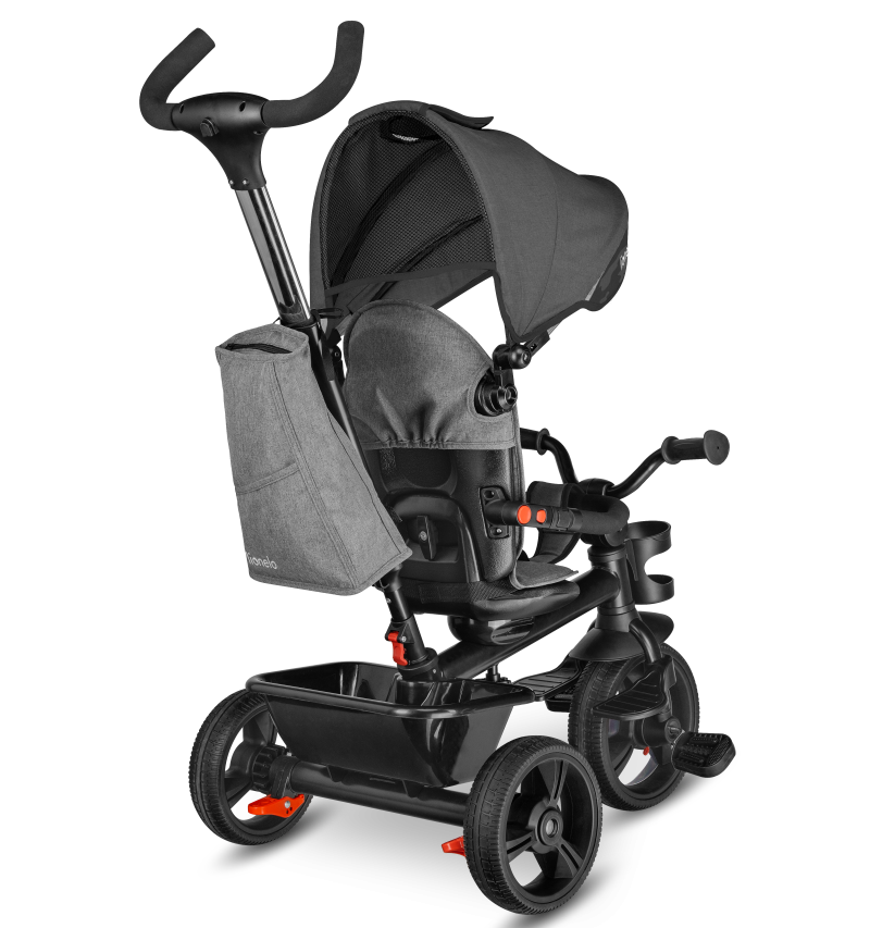 Lionelo Haari Stone Grey - триколісний велосипед