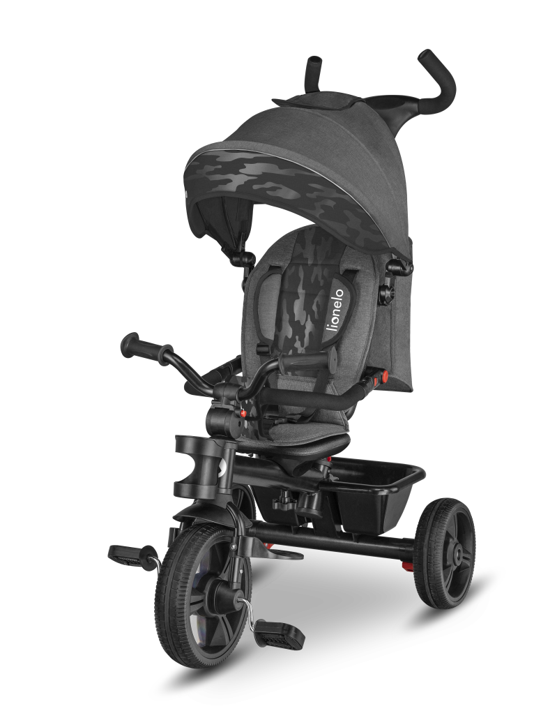 Lionelo Haari Stone Grey - триколісний велосипед
