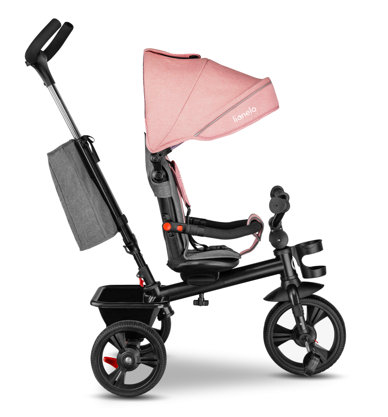Lionelo Haari Bubblegum - триколісний велосипед