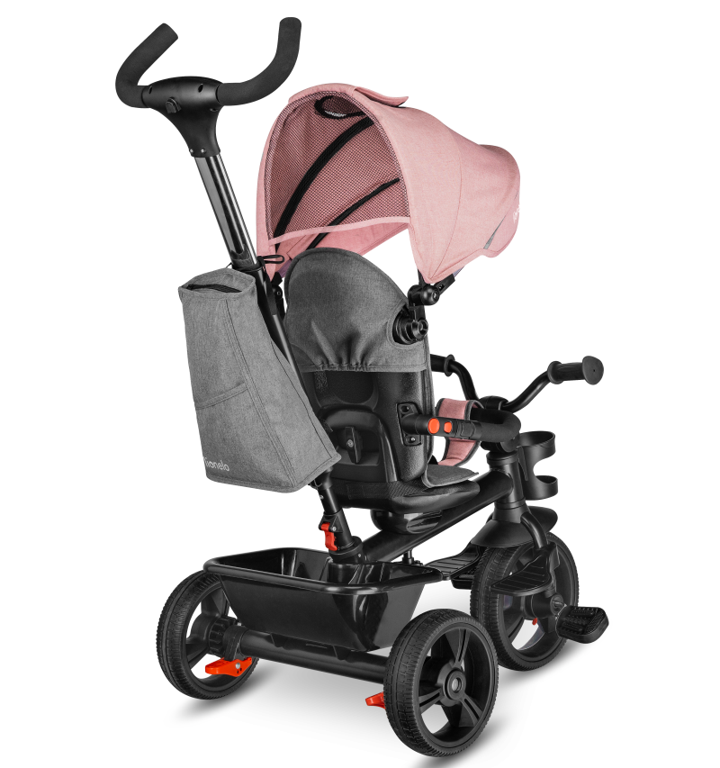 Lionelo Haari Bubblegum - триколісний велосипед