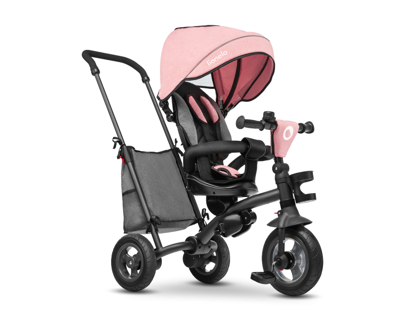 Lionelo Tris Candy Rose/Grey - триколісний велосипед