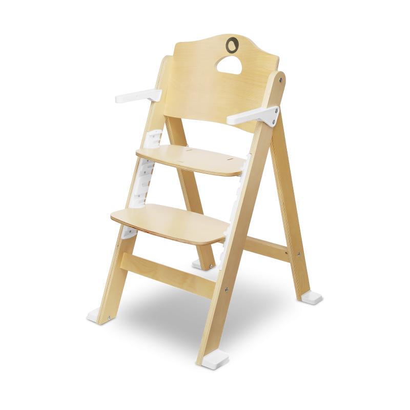 Lionelo Floris White Natural - Стільчик для годування
