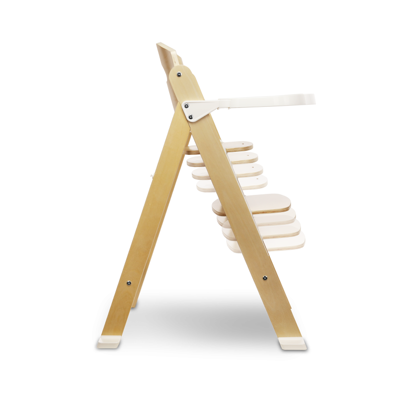 Lionelo Floris White Natural - Стільчик для годування