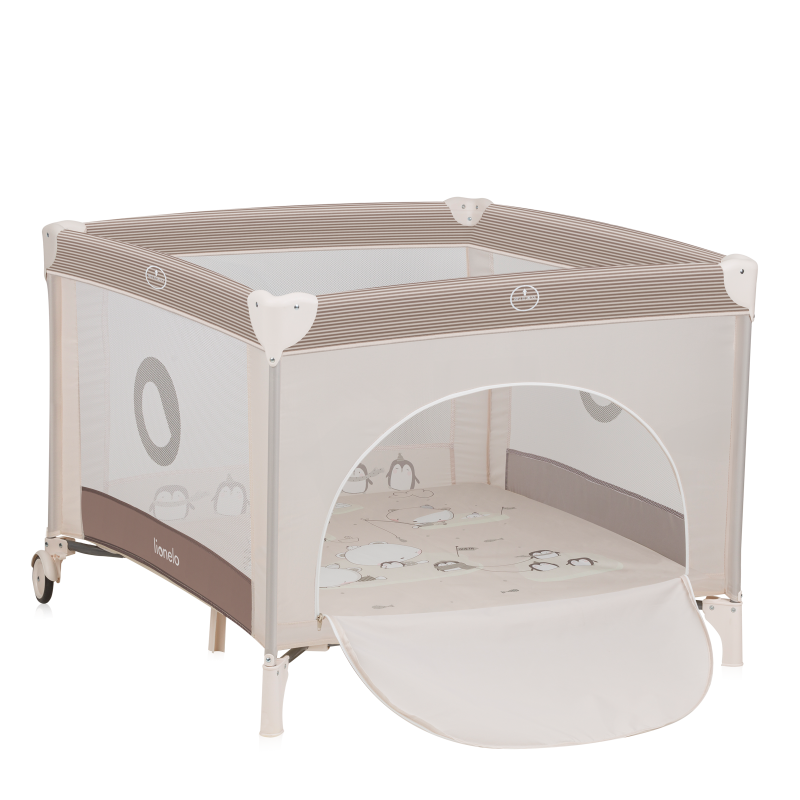 Lionelo Bonnie Beige Sand - дитячий манеж