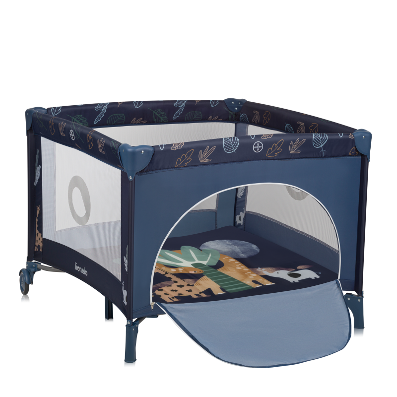 Lionelo Bonnie Blue Navy - дитячий манеж