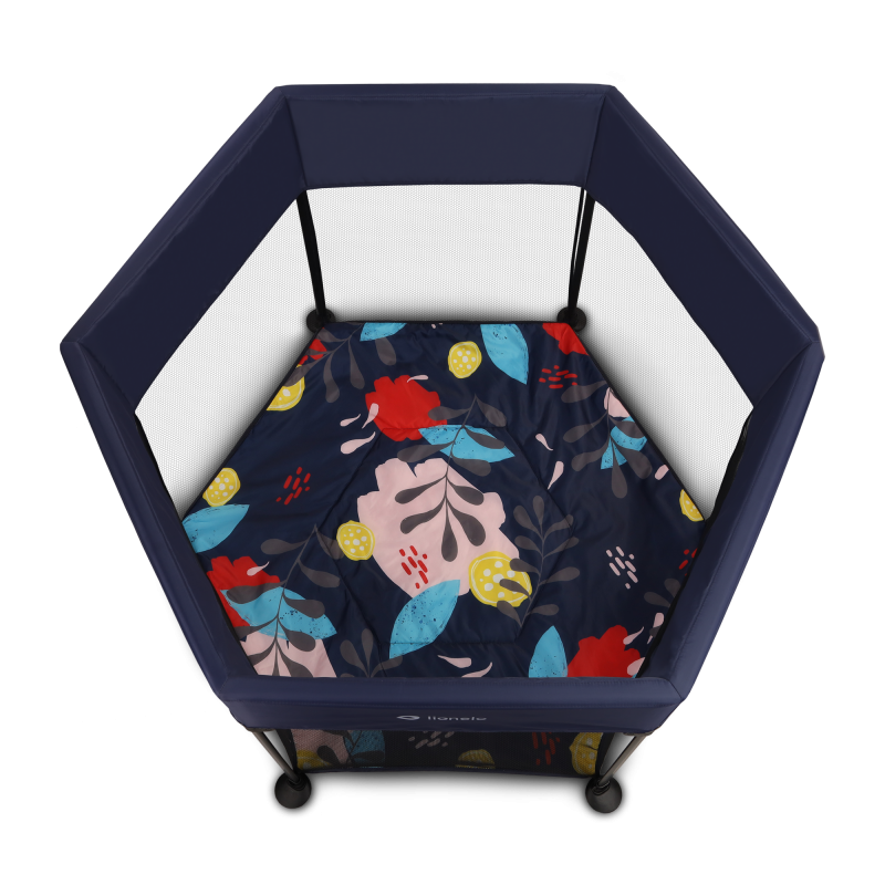 Lionelo Roel Blue Navy - дитячий манеж