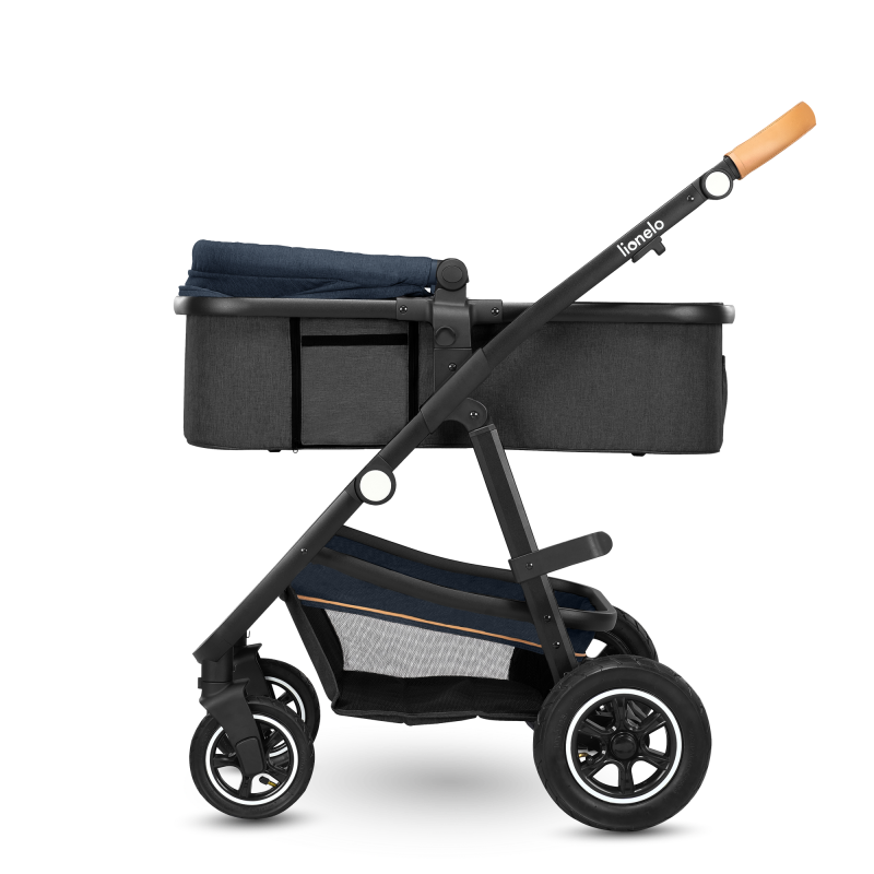Lionelo Amber 3 в 1 Blue Navy - Багатофункціональна коляска з сидінням