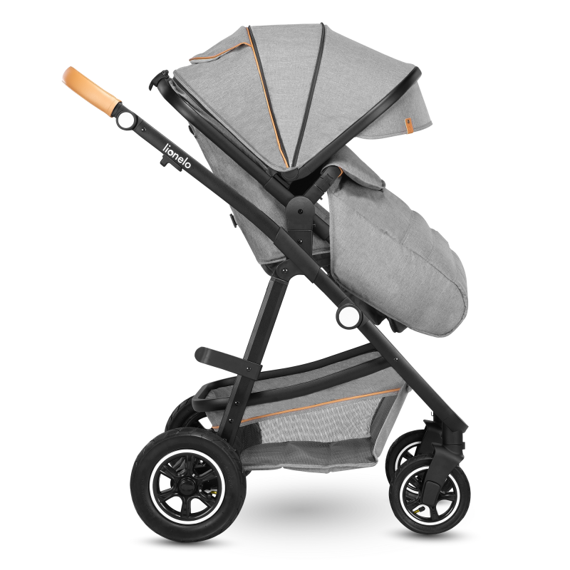 Lionelo Amber 3 в 1 Grey Stone - Багатофункціональна коляска