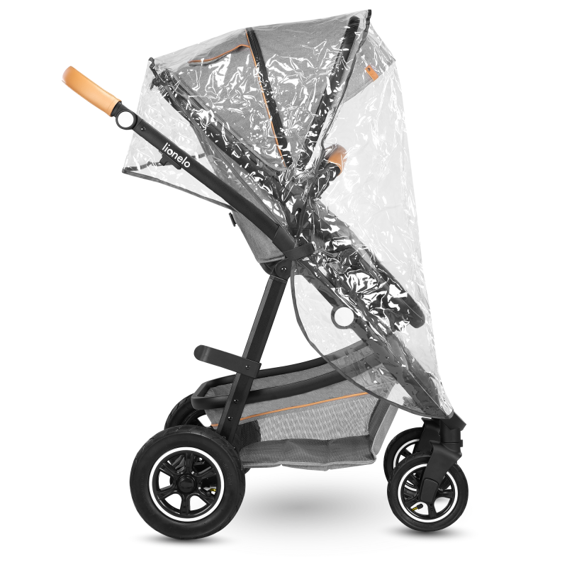 Lionelo Amber 3 в 1 Grey Stone - Багатофункціональна коляска