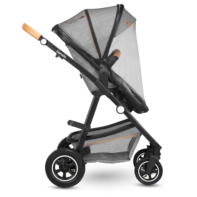 Lionelo Amber 3 в 1 Grey Stone - Багатофункціональна коляска