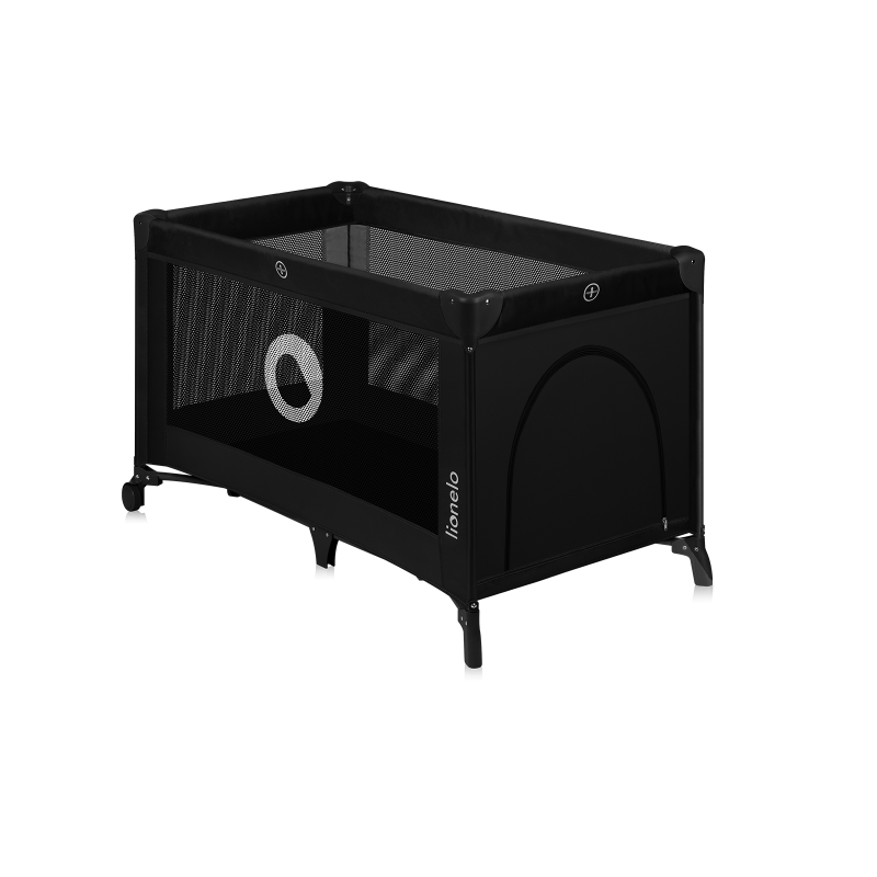 Lionelo Stefi Black Carbon - Дитячий манеж