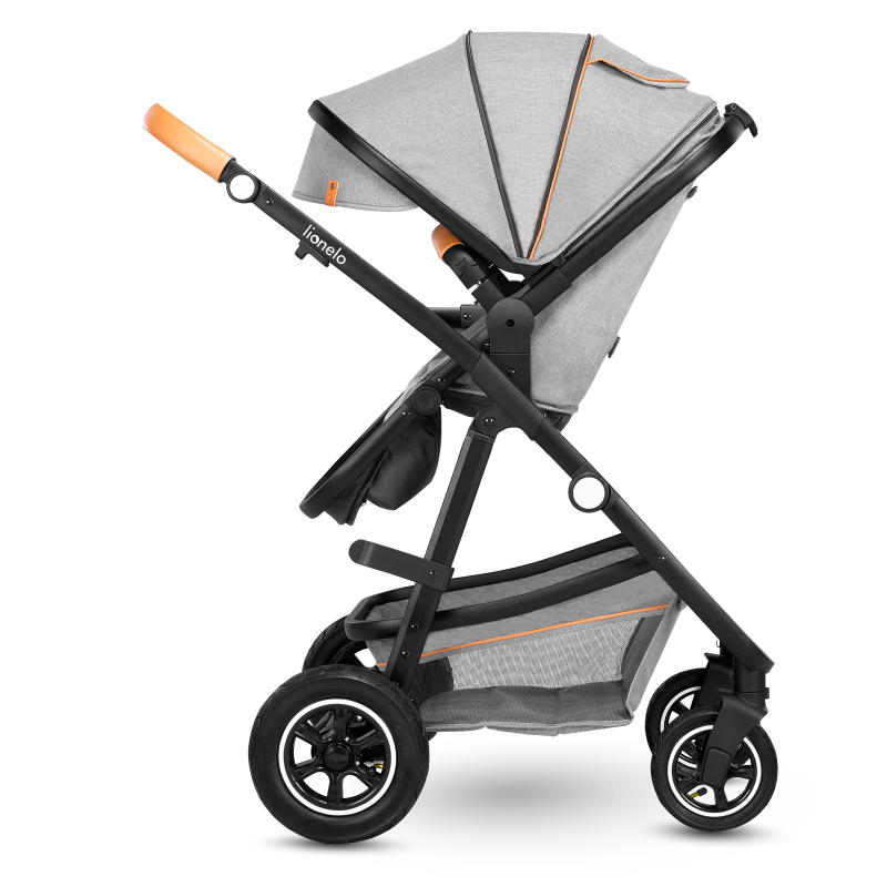 Lionelo Amber 3 в 1 Grey Stone - Багатофункціональна коляска