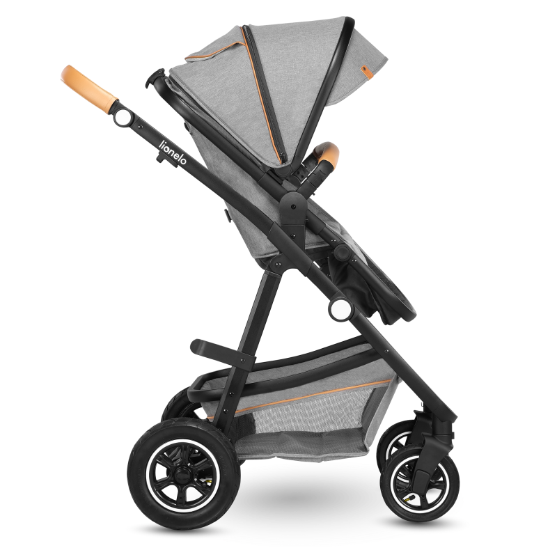 Lionelo Amber 3 в 1 Grey Stone - Багатофункціональна коляска