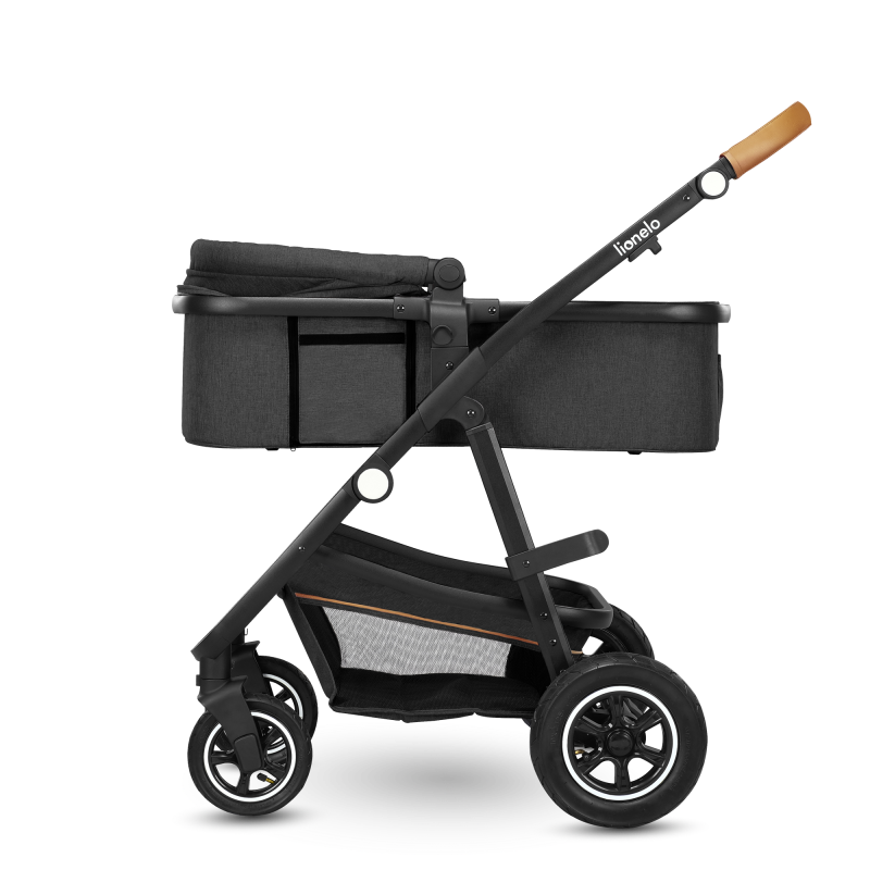 Lionelo Amber 3 в 1 Grey Graphite - Багатофункціональна коляска з сидінням