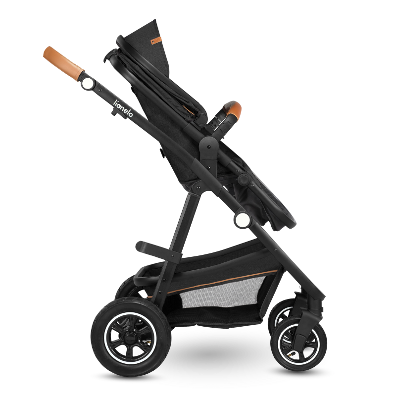 Lionelo Amber 3 в 1 Grey Graphite - Багатофункціональна коляска з сидінням