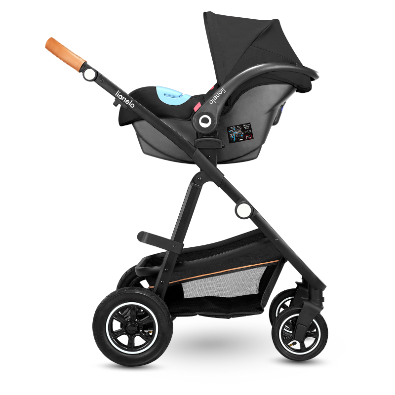 Lionelo Amber 3 в 1 Grey Graphite - Багатофункціональна коляска з сидінням