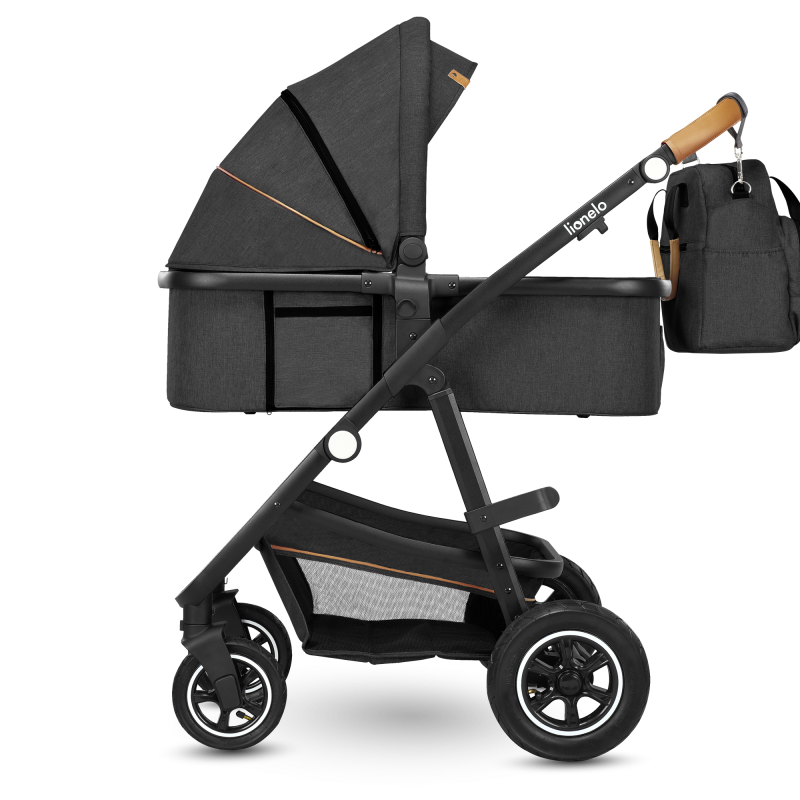 Lionelo Amber 2 в 1 Grey Graphite - Багатофункціональна коляска