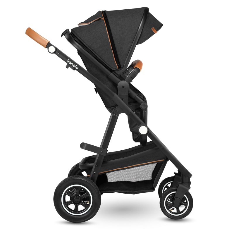 Lionelo Amber 2 в 1 Grey Graphite - Багатофункціональна коляска