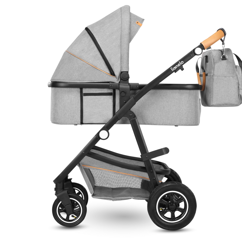 Lionelo Amber 2 в 1 Grey Stone - Багатофункціональна коляска