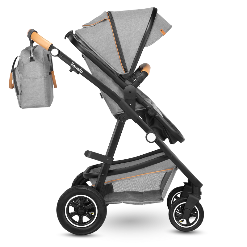 Lionelo Amber 2 в 1 Grey Stone - Багатофункціональна коляска