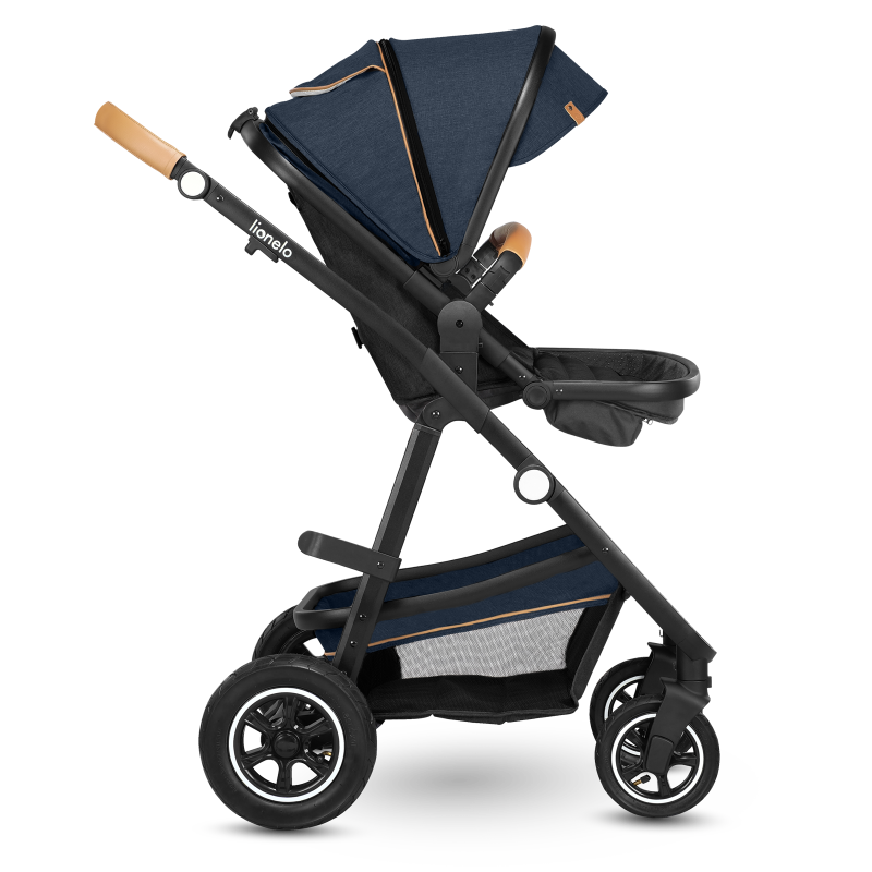 Lionelo Amber 2 в 1 Blue Navy - Багатофункціональна коляска