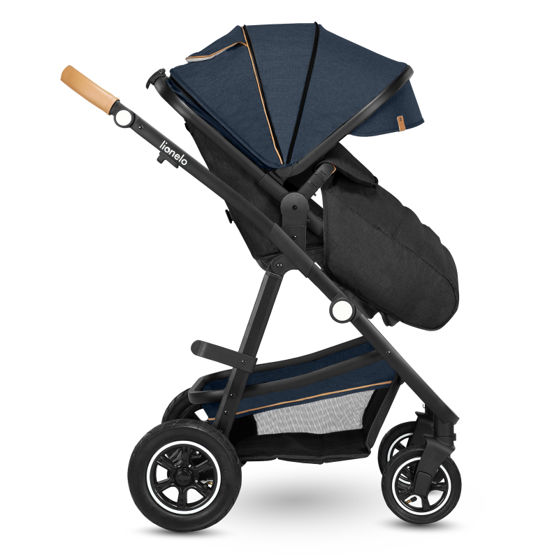 Lionelo Amber 2 в 1 Blue Navy - Багатофункціональна коляска