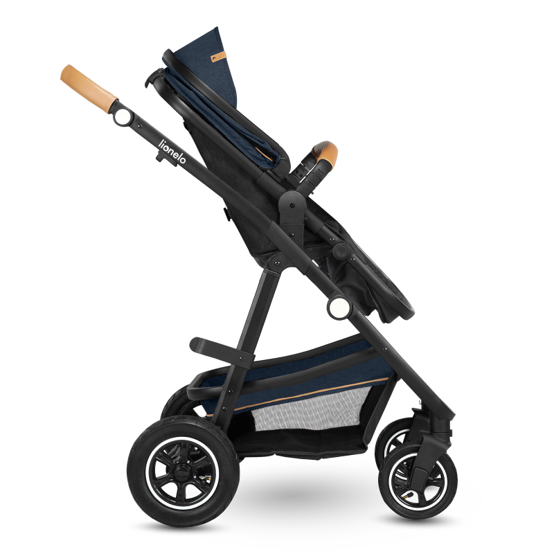 Lionelo Amber 2 в 1 Blue Navy - Багатофункціональна коляска