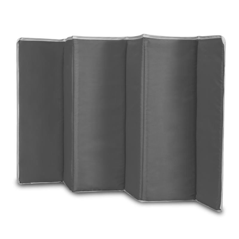 Lionelo Flower Grey Scandi - Дитяче ліжко-манеж