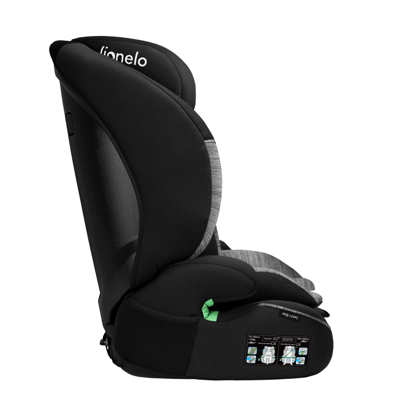 Lionelo Levi I-Size Black Grey - Автокрісло