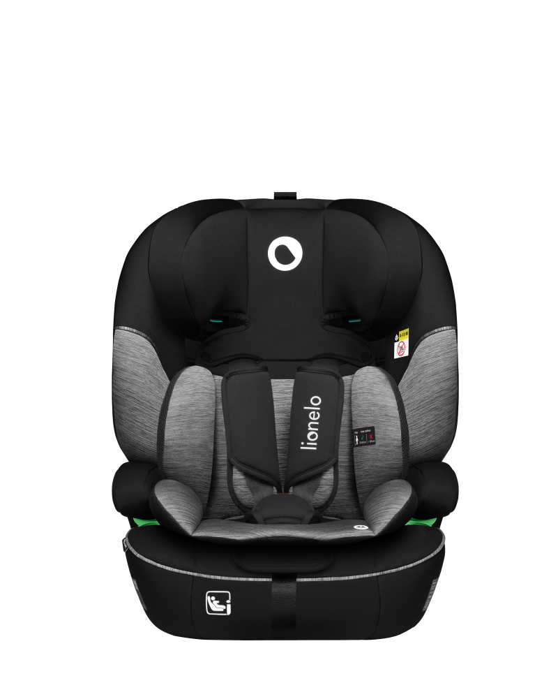 Lionelo Levi I-Size Black Grey - Автокрісло