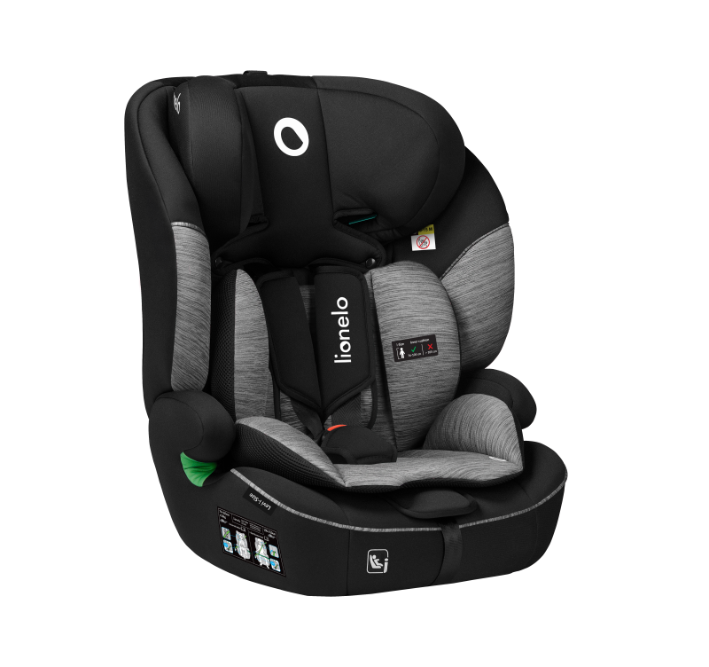 Lionelo Levi I-Size Black Grey - Автокрісло