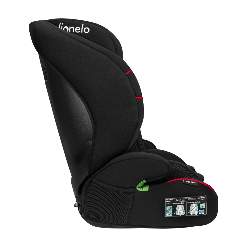 Lionelo Levi I-Size Sporty Black - Автокрісло