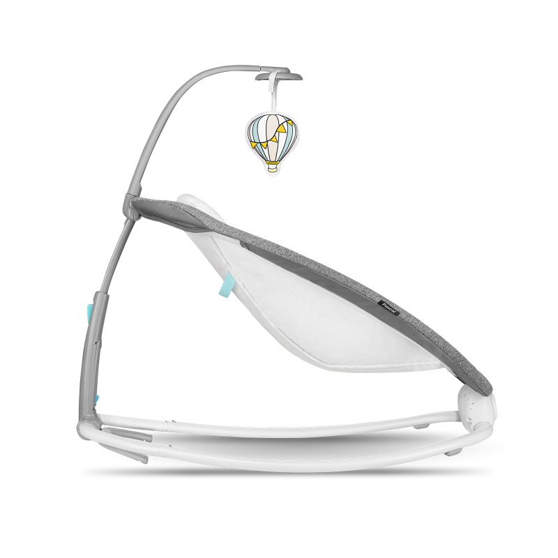 Lionelo Pascal Grey Scandi - Крісло-гойдалка