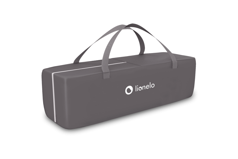 Lionelo Sven Plus Grey Scandi - Дорожнє ліжечко