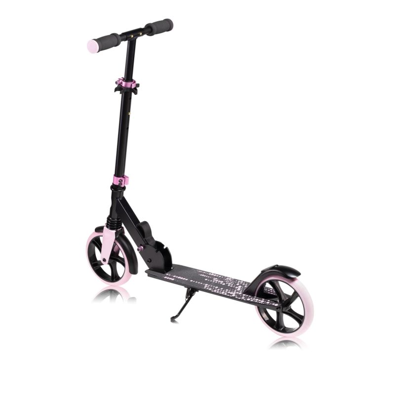 Lionelo Luca Black Carbon Pink - Самокат