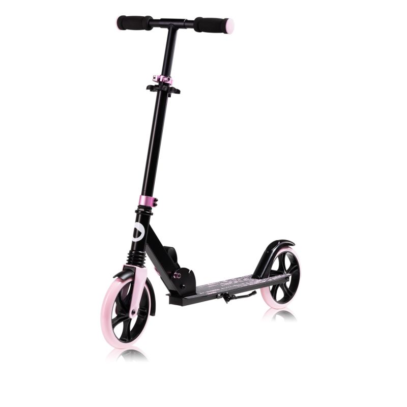 Lionelo Luca Black Carbon Pink - Самокат