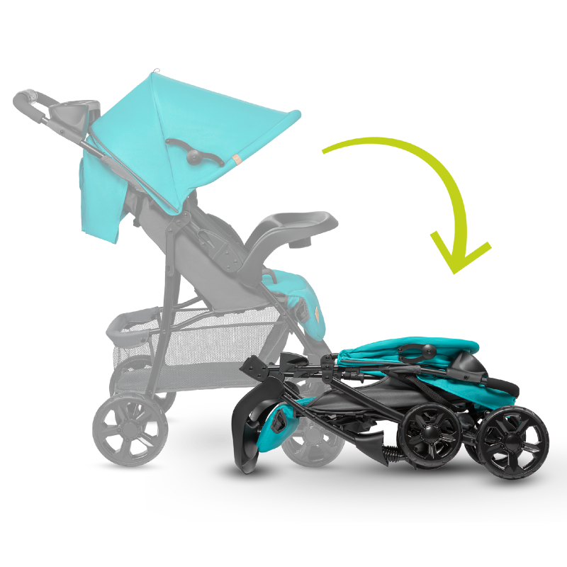 Lionelo Emma Plus Vivid Turquoise - Коляска прогулянкова