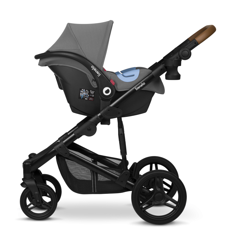 Lionelo Mari Tour 3 в 1 Grey Stone - Багатофункціональна коляска з сидінням